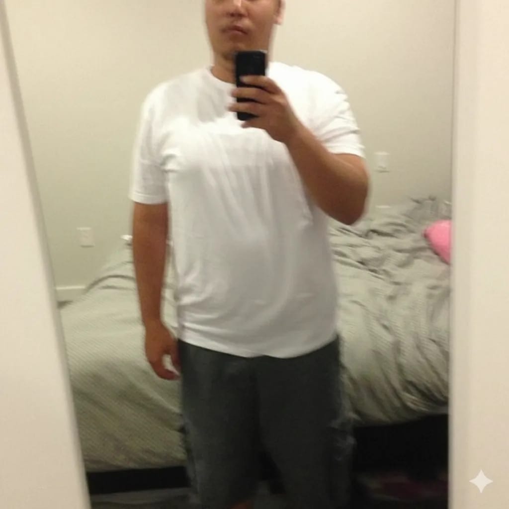 Before: 300 lbs - Face